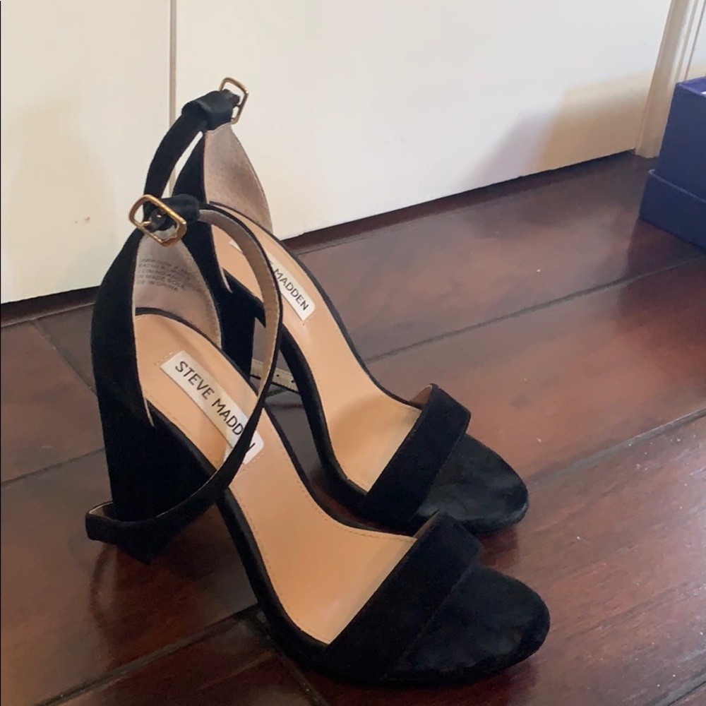 Steve madden black shoes